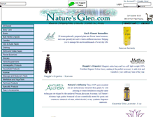 Tablet Screenshot of naturesglen.com